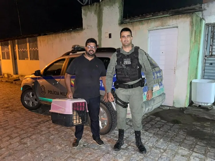 Resgate de cachorro em Iati