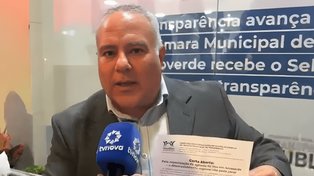 Tensão e protestos câmara de Arcoverde