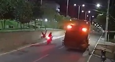 Trabalhador da coleta acidente em Arcoverde