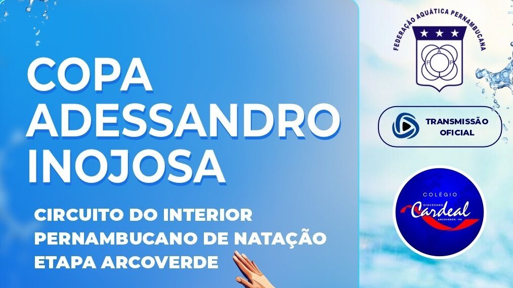 Arcoverde sedia segunda etapa do Circuito Pernambucano de Natação neste sábado (16)