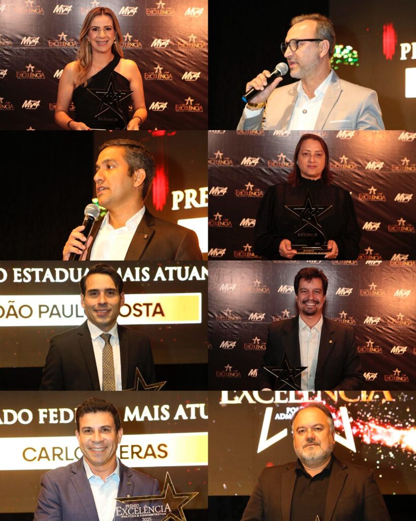 Lideranças políticas prêmio excelência
