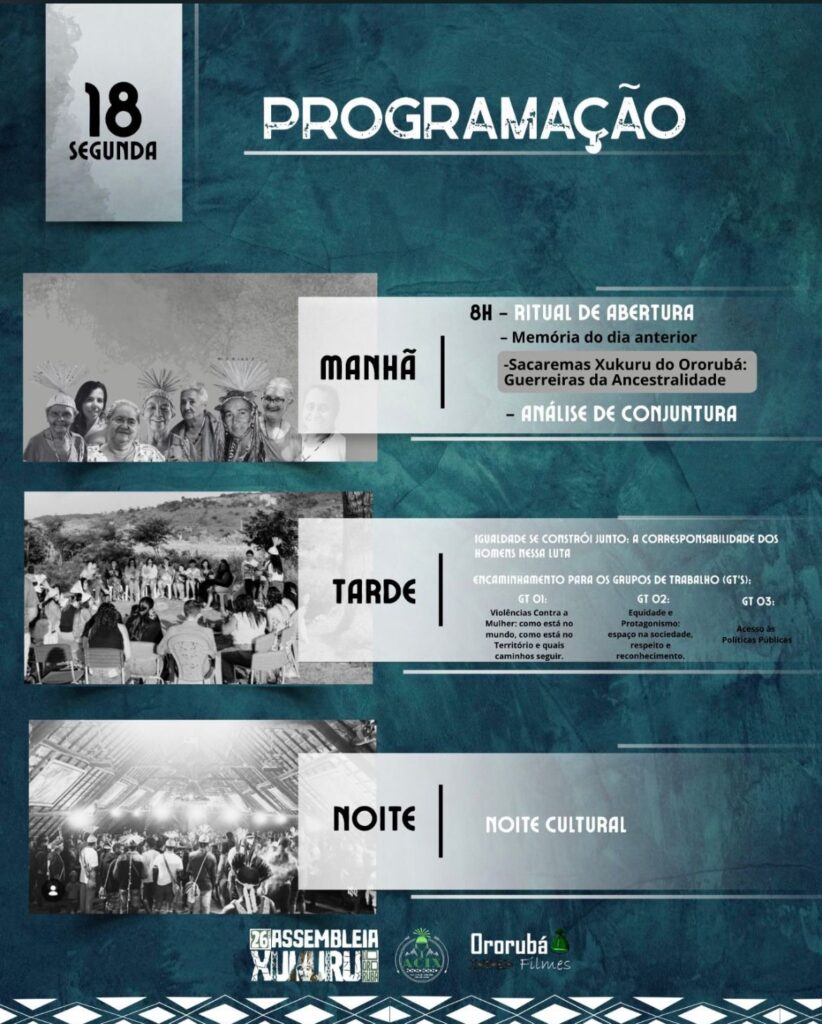 Assembleia do povo Xukuru em Pesqueira