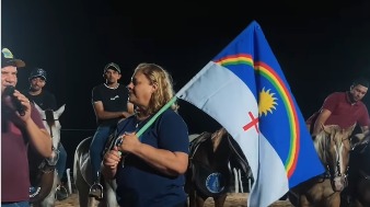 Regina da Saúde abertura de vaquejada