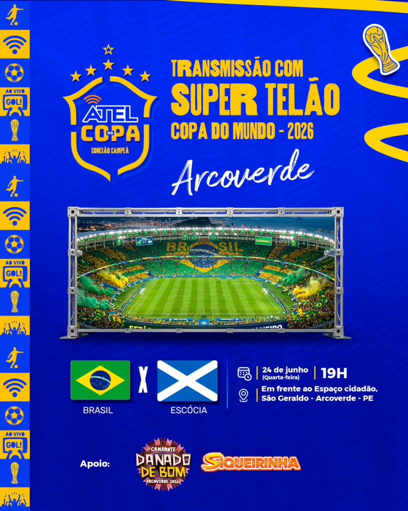 Super telão Atel em Arcoverde