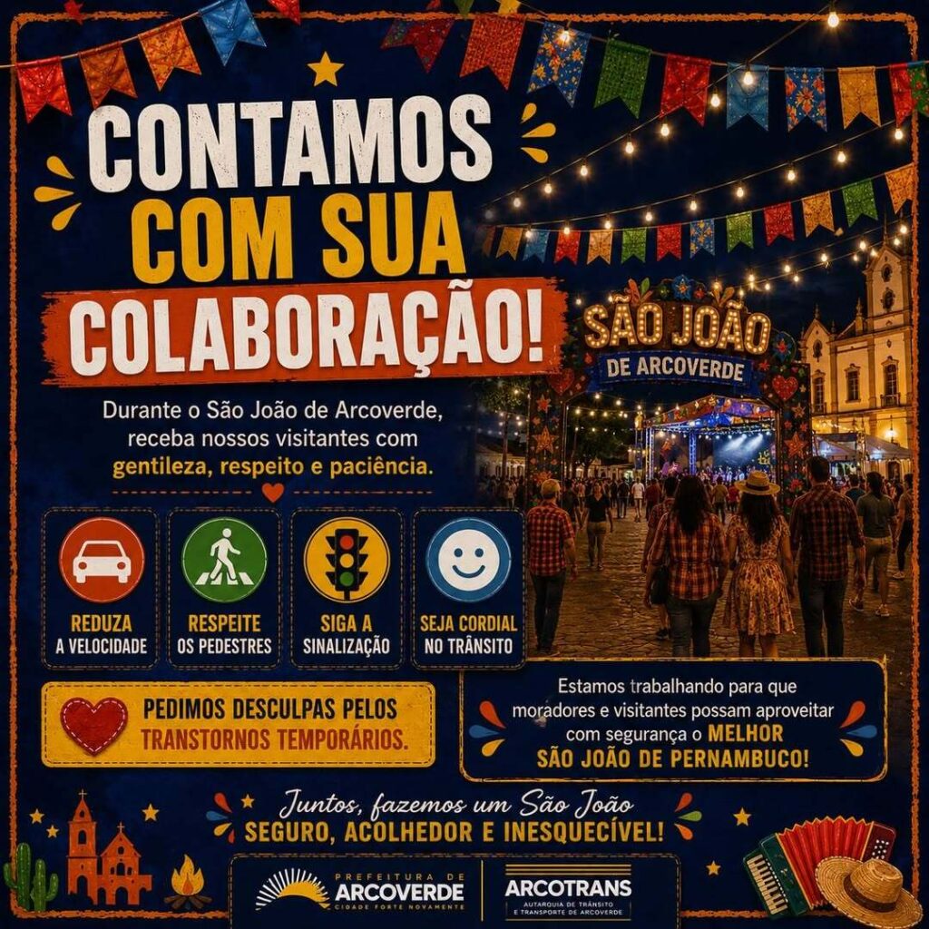 Alterações no trânsito de Arcoverde