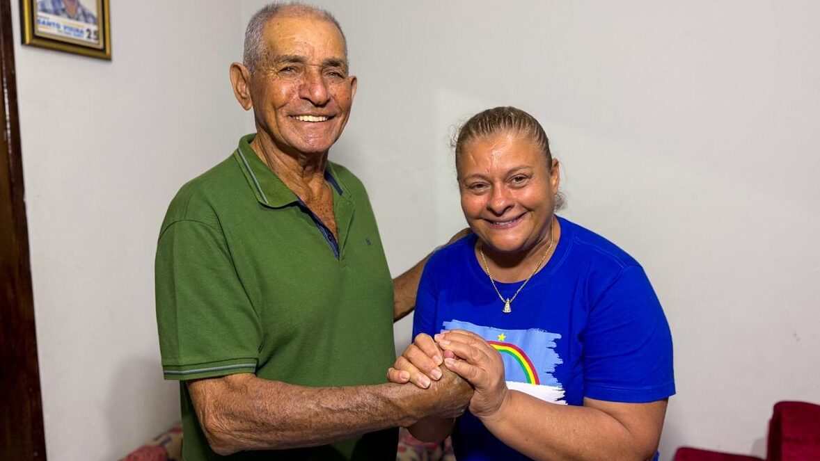 Regina da Saúde fortalece pré-candidatura com apoio do ex-prefeito de Manari, Santo Vieira