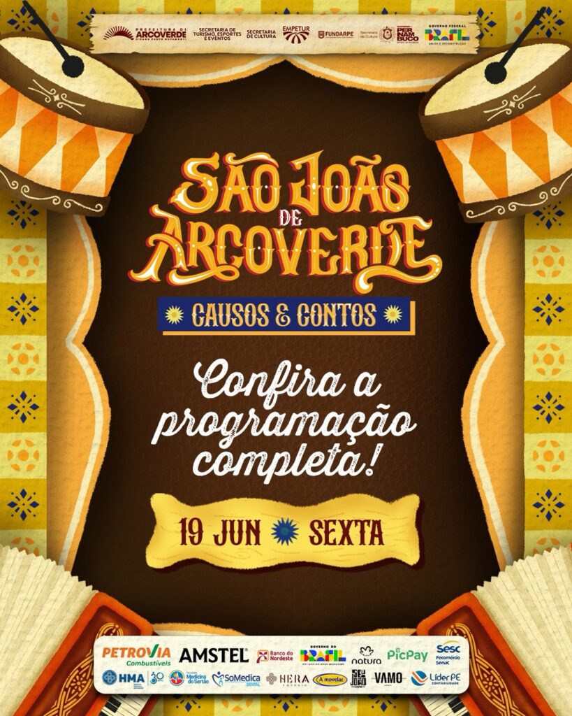 Atrações em diversos polos em Arcoverde