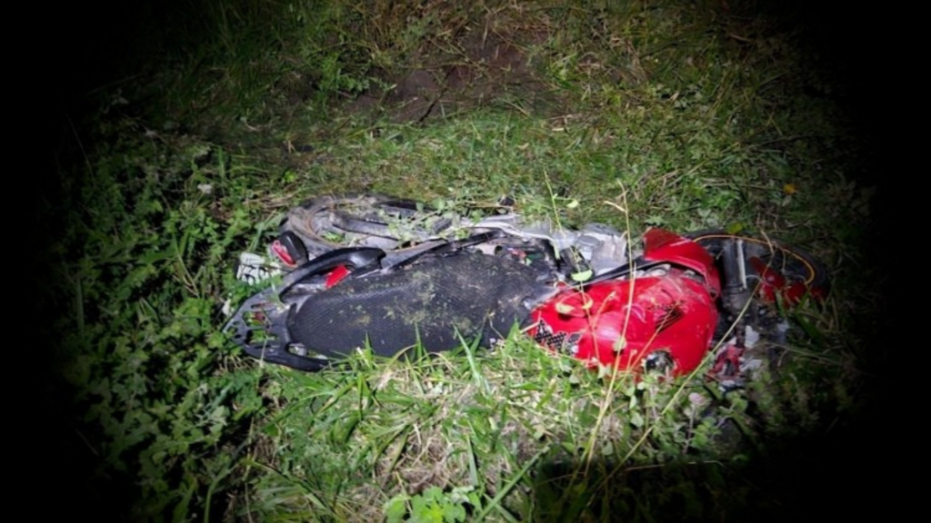 Grave acidente de moto em Paranatama