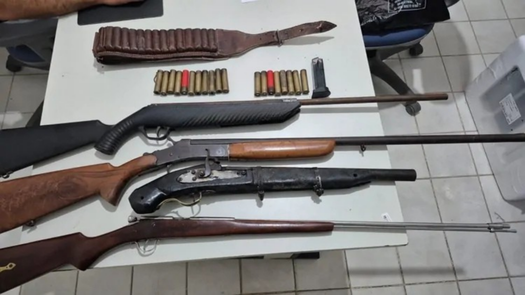 Operação apreendeu armas em Saloá