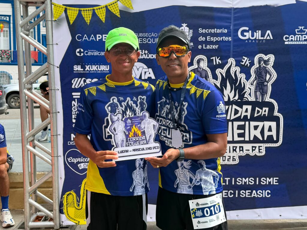Tradicional corrida da fogueira em Pesqueira
