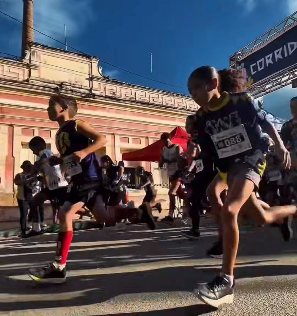 Tradicional corrida da fogueira em Pesqueira