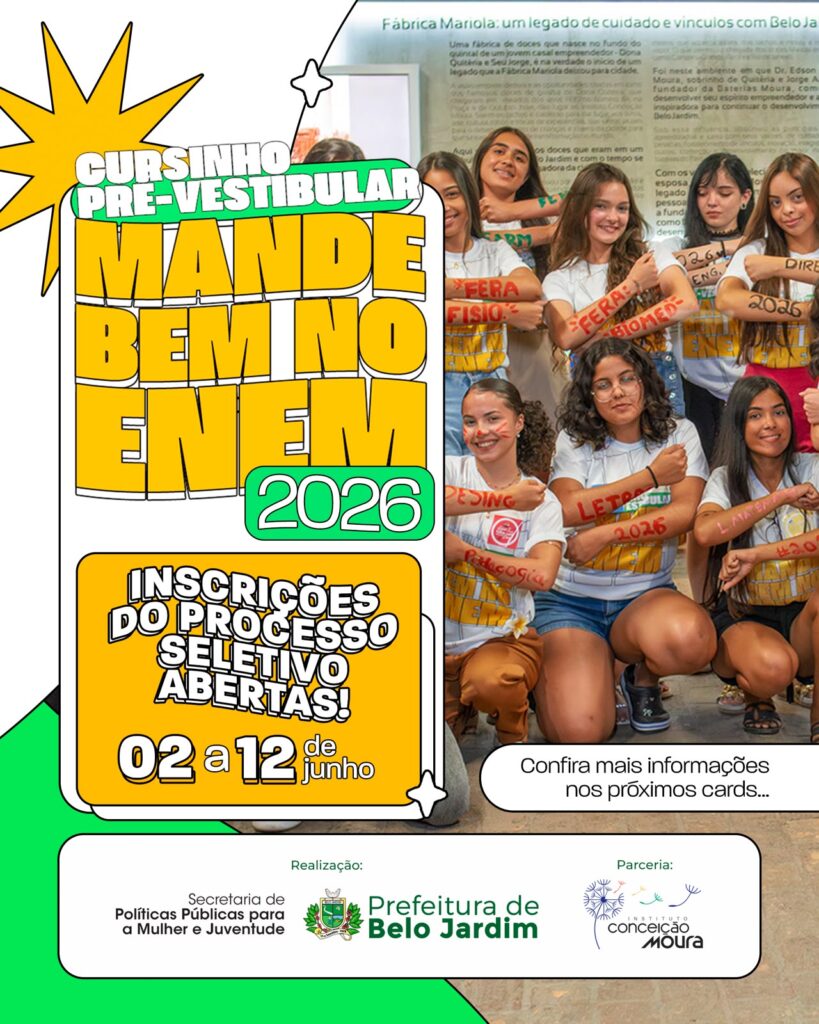 Pré vestibular em Belo Jardim
