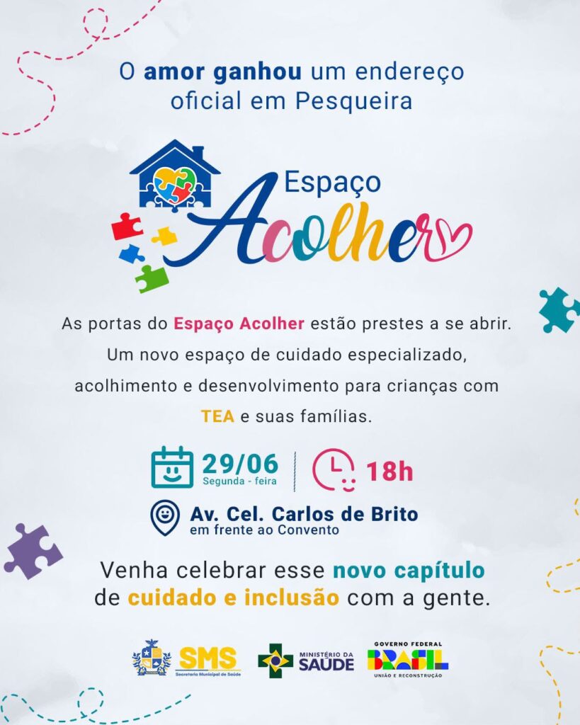 Espaço Acolher TEA em Pesqueira