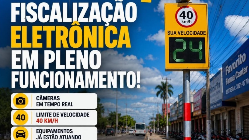 Novos radares começam a funcionar em avenidas de Arcoverde