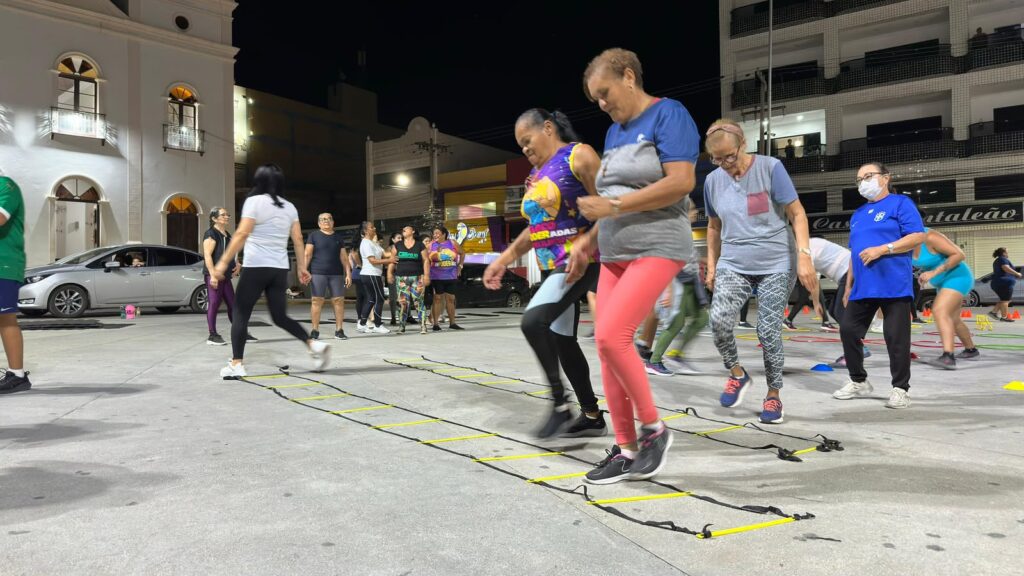 Aulão na academia da saúde em Pesqueira