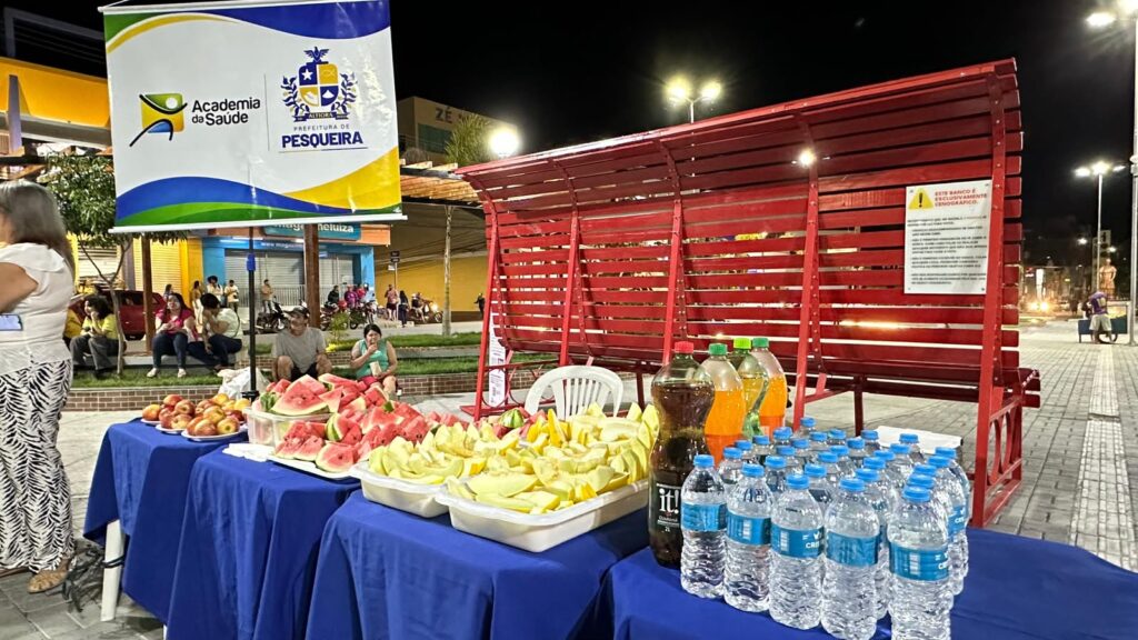 Aulão na academia da saúde em Pesqueira