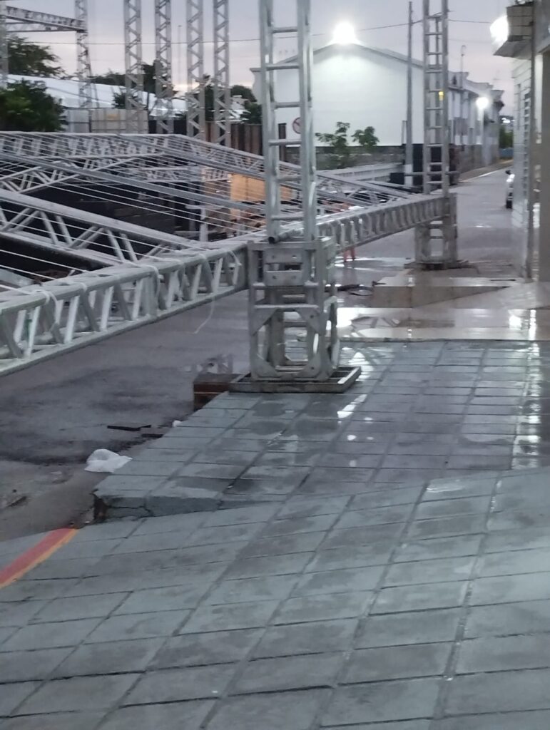 Reclamações de moradores da estação em Arcoverde