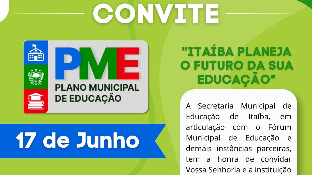 Itaíba inicia construção do novo Plano Municipal de Educação com participação da sociedade