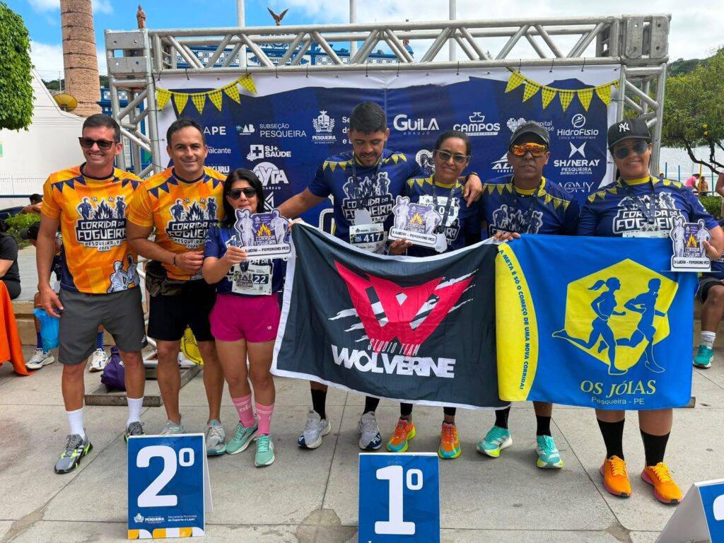 Tradicional corrida da fogueira em Pesqueira