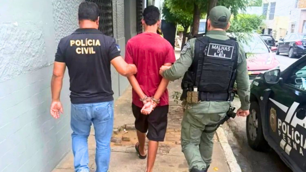 Homens presos em operação em Sertânia