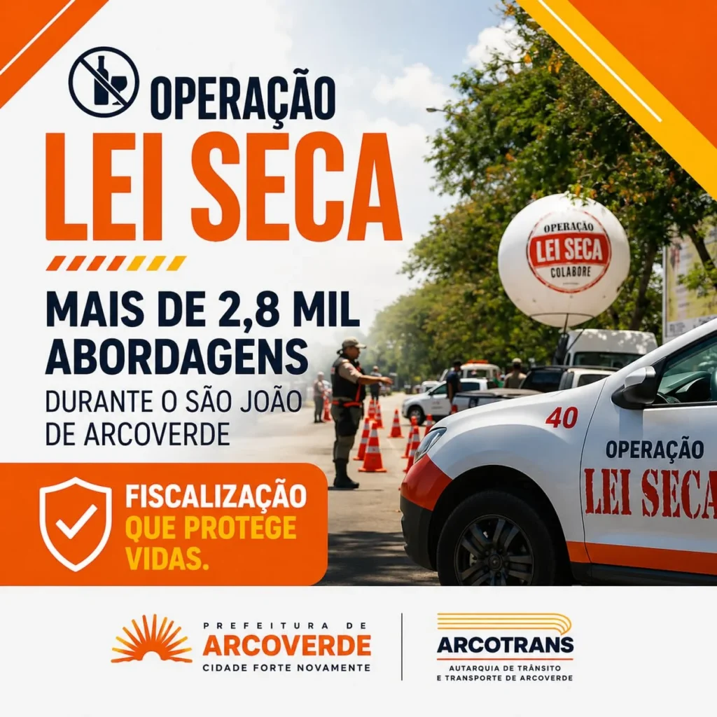 Operação Lei Seca em Arcoverde