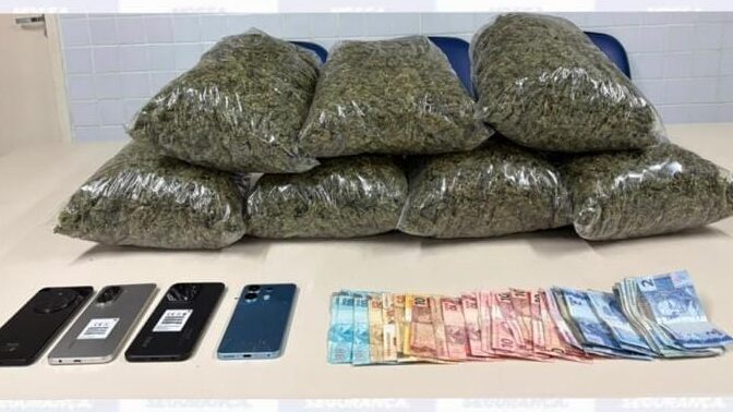 Bepi apreende mais de 7 quilos de maconha e detém dois suspeitos em Sertânia