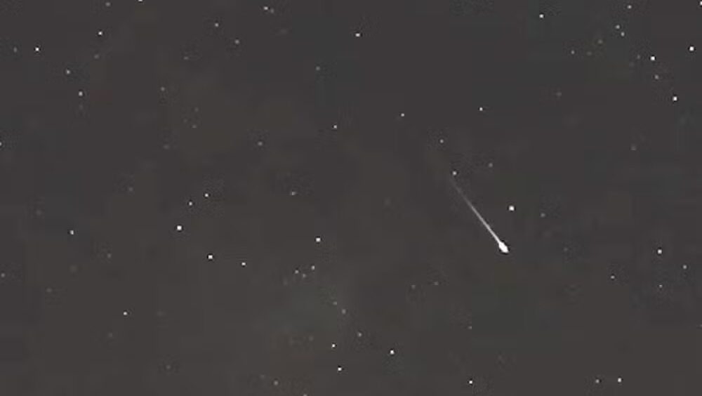 Associação Astronômica registra chuva de meteoros no céu de Arcoverde durante a madrugada