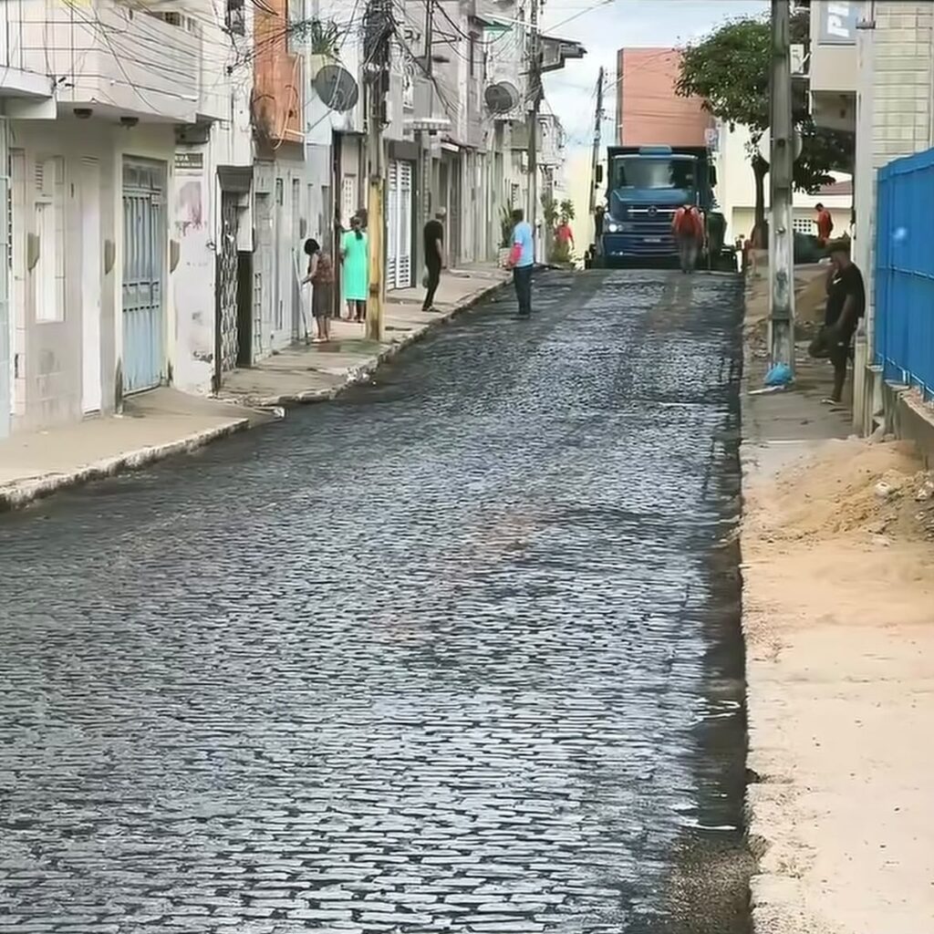Pesqueira tem nova pavimentação