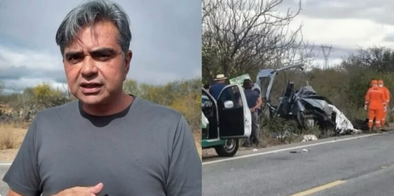 Caminhão invadiu contramão e atingiu van do TFD de Petrolândia, diz prefeito Fabiano Marques