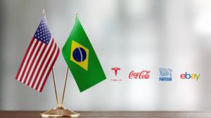 Empresas Tsesla, Coca-Cola, Nestlé e eBay pedem para os EUA não tarifar produtos do Brasil