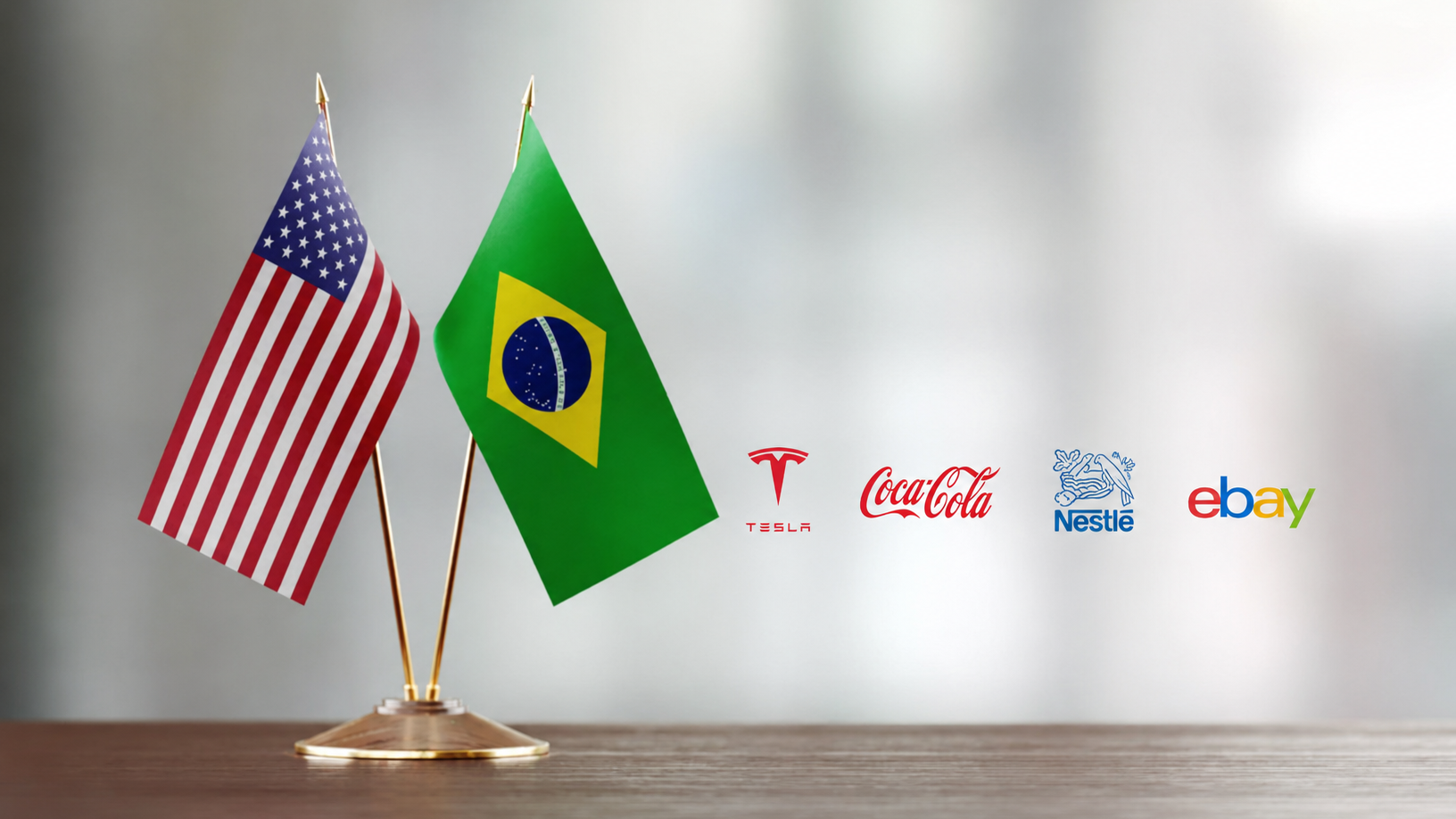 Empresas Tsesla, Coca-Cola, Nestlé e eBay pedem para os EUA não tarifar produtos do Brasil