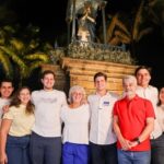 Aos pés de Nossa Senhora, João Campos inicia campanha no Recife