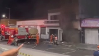 Incêndio em estabelecimento comercial em Sertânia