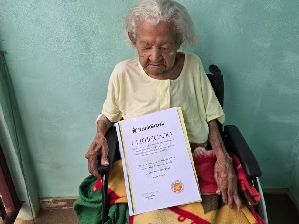 Mulher mais idosa do Brasil