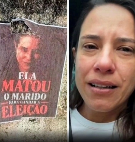 Cartazes com ataques a Raquel Lyra