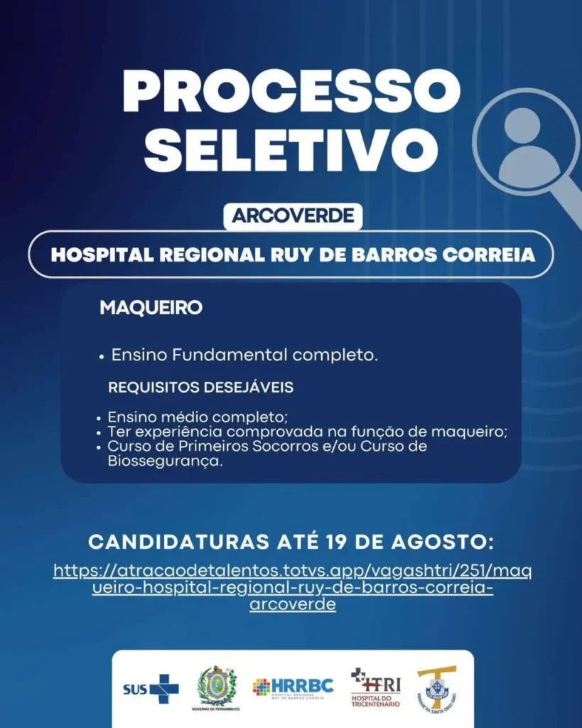 Processo seletivo hospital de Arcoverde