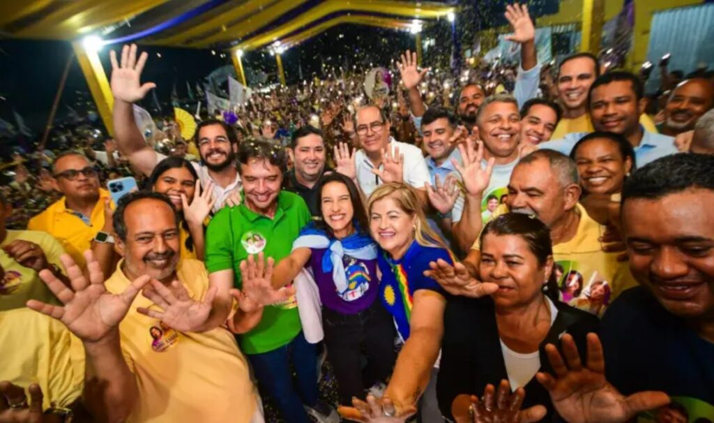 Raquel Lyra dá início à campanha eleitoral na madrugada em Jaboatão dos Guararapes