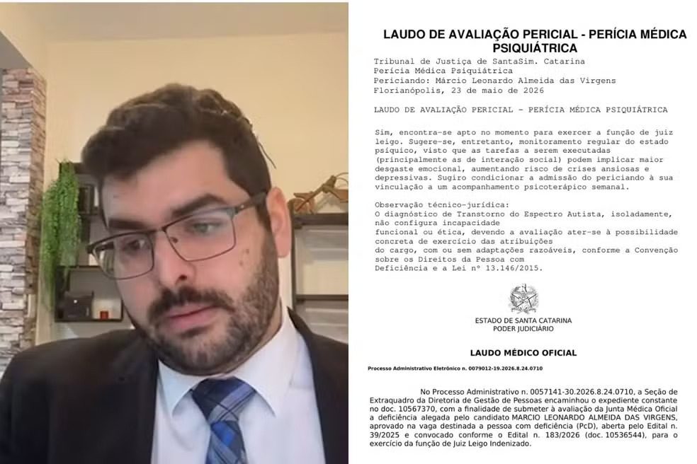 Autista tem candidatura barrada em concurso do TJSC