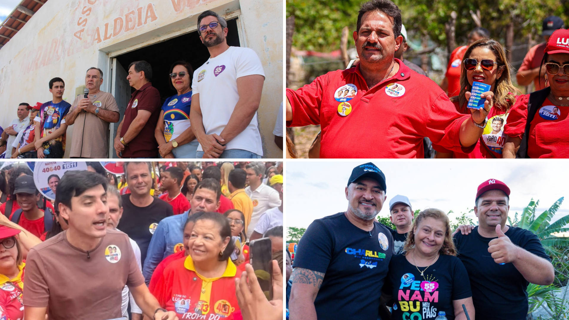 Lideranças políticas cumprem agendas de campanha em Arcoverde e região durante o fim de semana