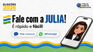 TRE-PE oferece atendimento pelo WhatsApp com a assistente Julia