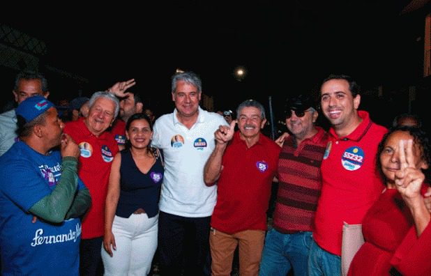 Adesivaço de aliados de Túlio Monteiro em Buíque