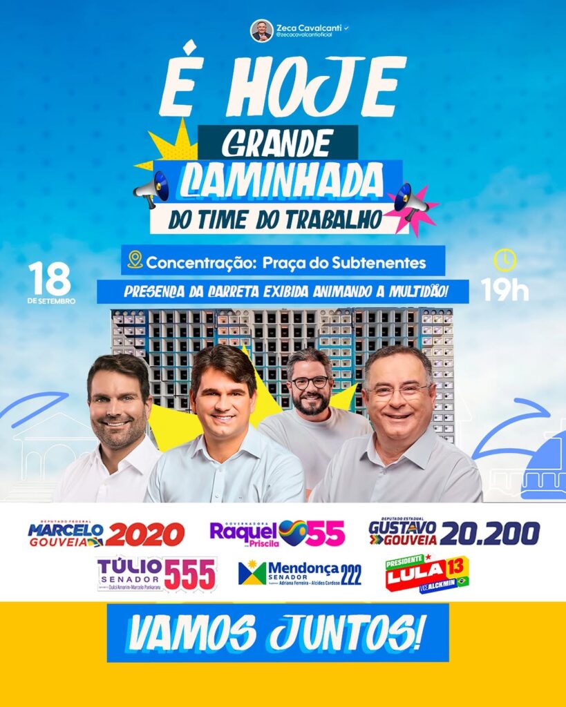 Agendas políticas movimentam Arcoverde nesta sexta-feira (18)