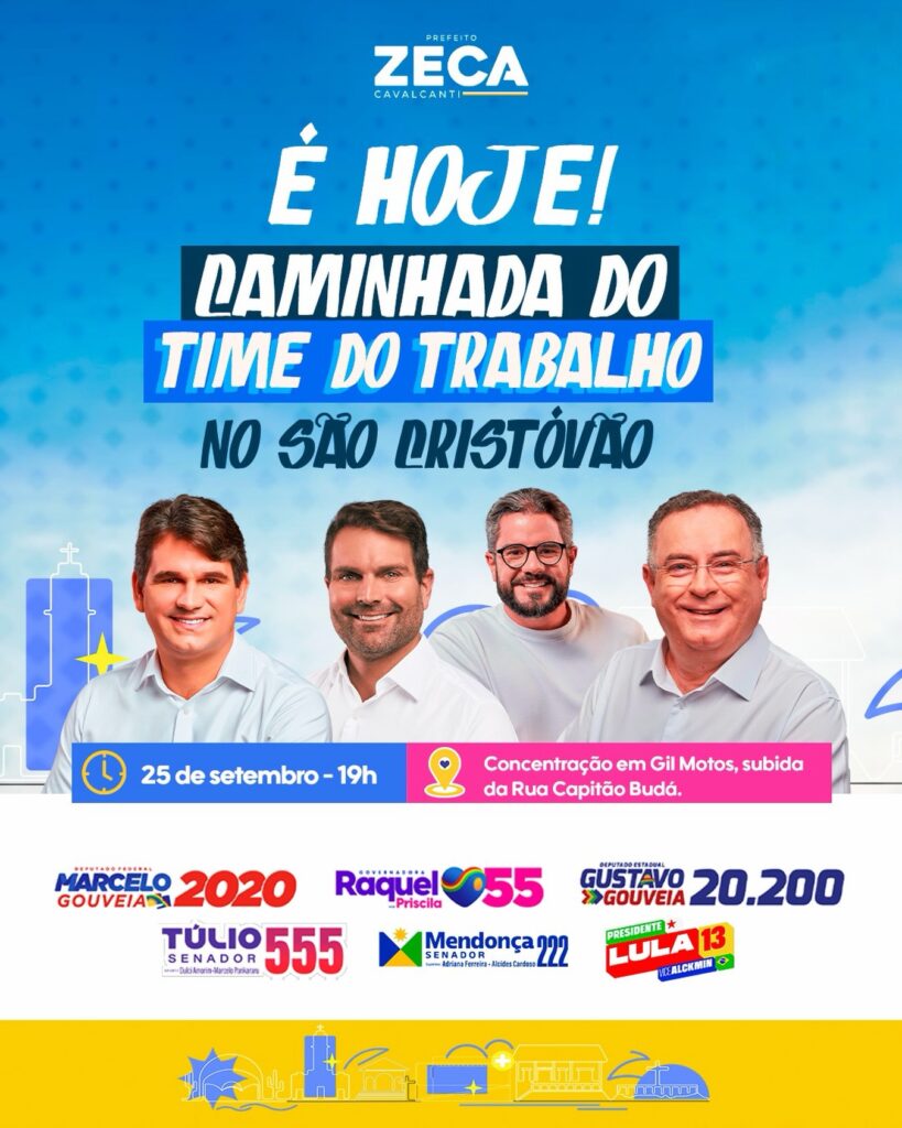 Zeca e Luciano Pacheco cumprem agendas em Arcoverde