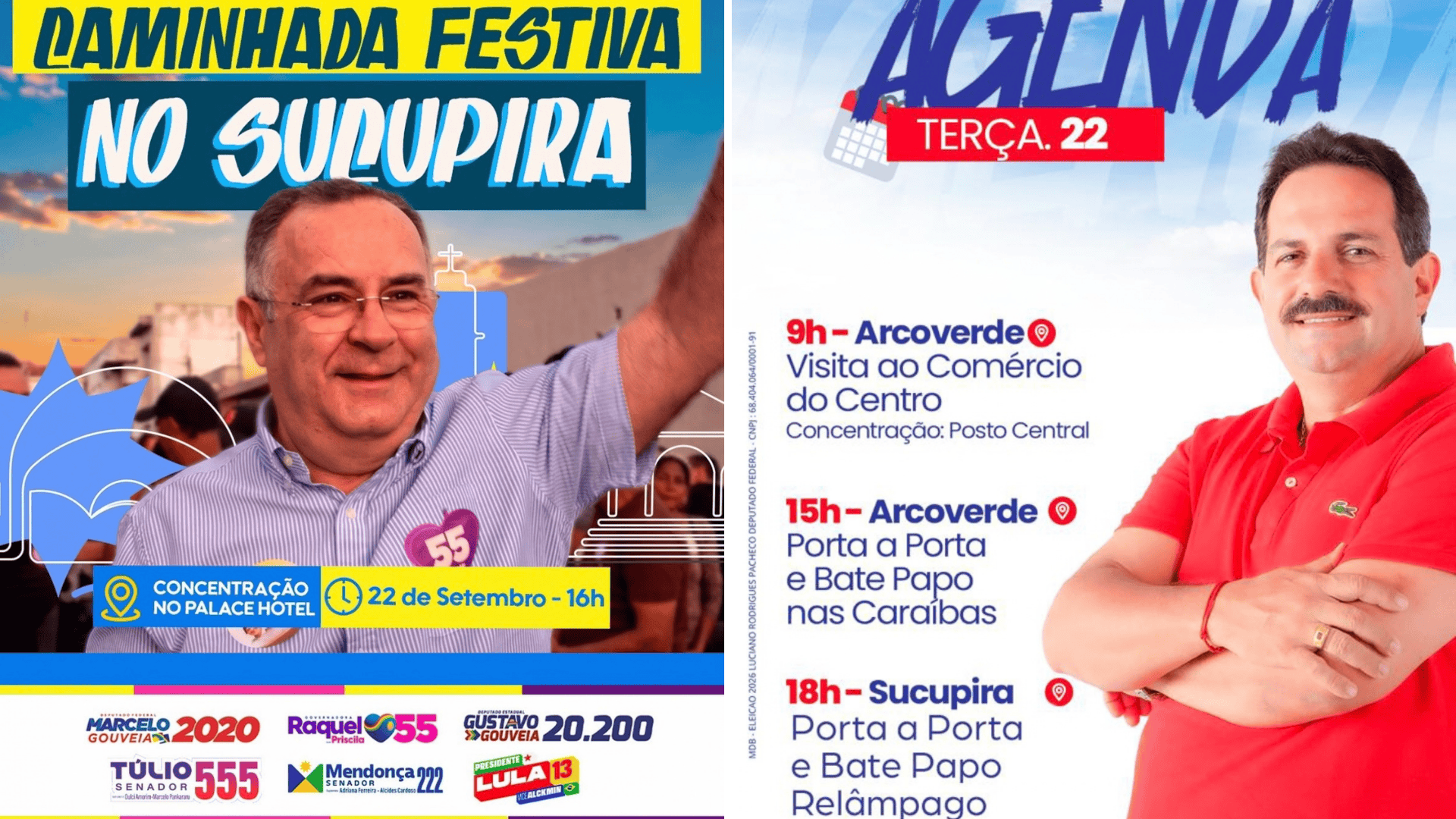 Agendas políticas entram em conflito em Arcoverde nesta terça-feira (22)