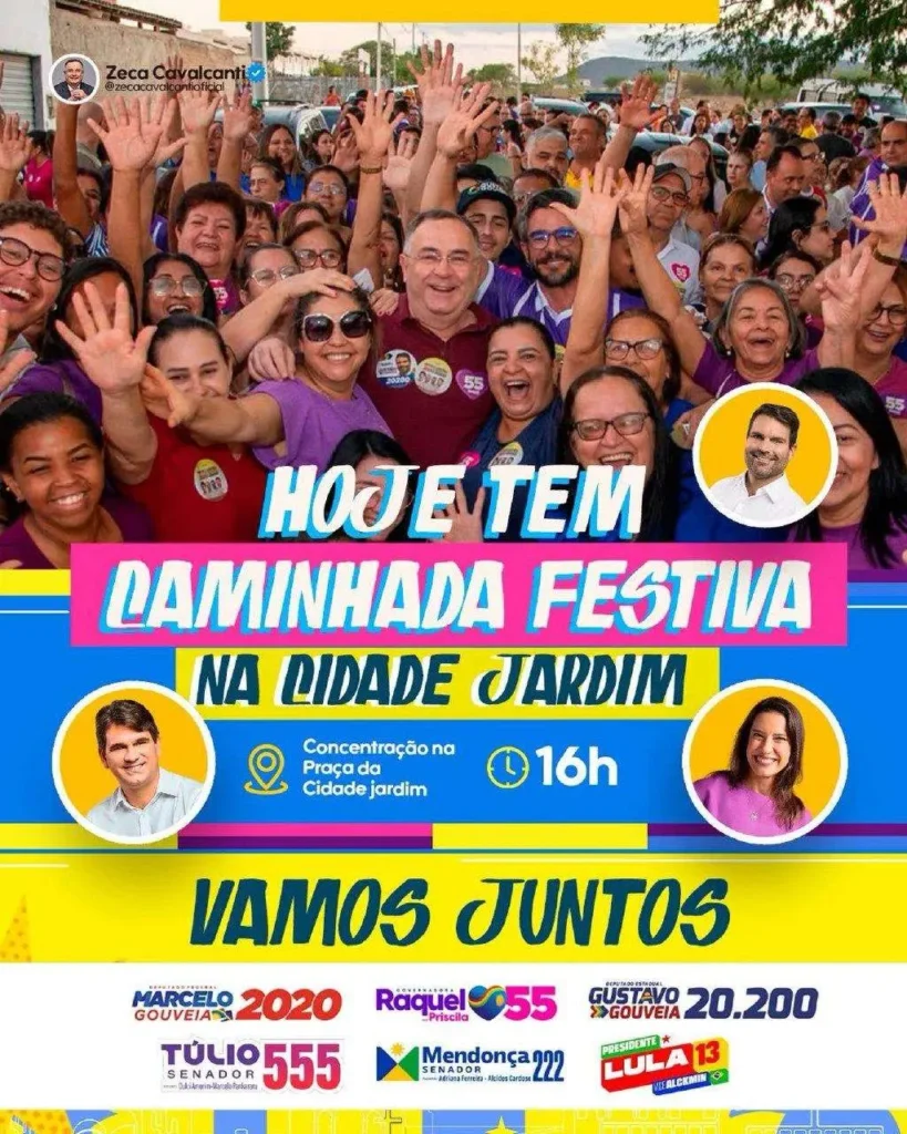 Zeca Cavalcanti realiza caminhada em Arcoverde