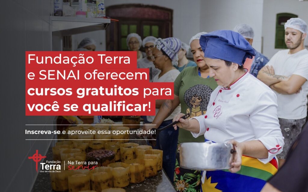 Fundação Terra e SENAI oferecem cursos gratuitos em Arcoverde