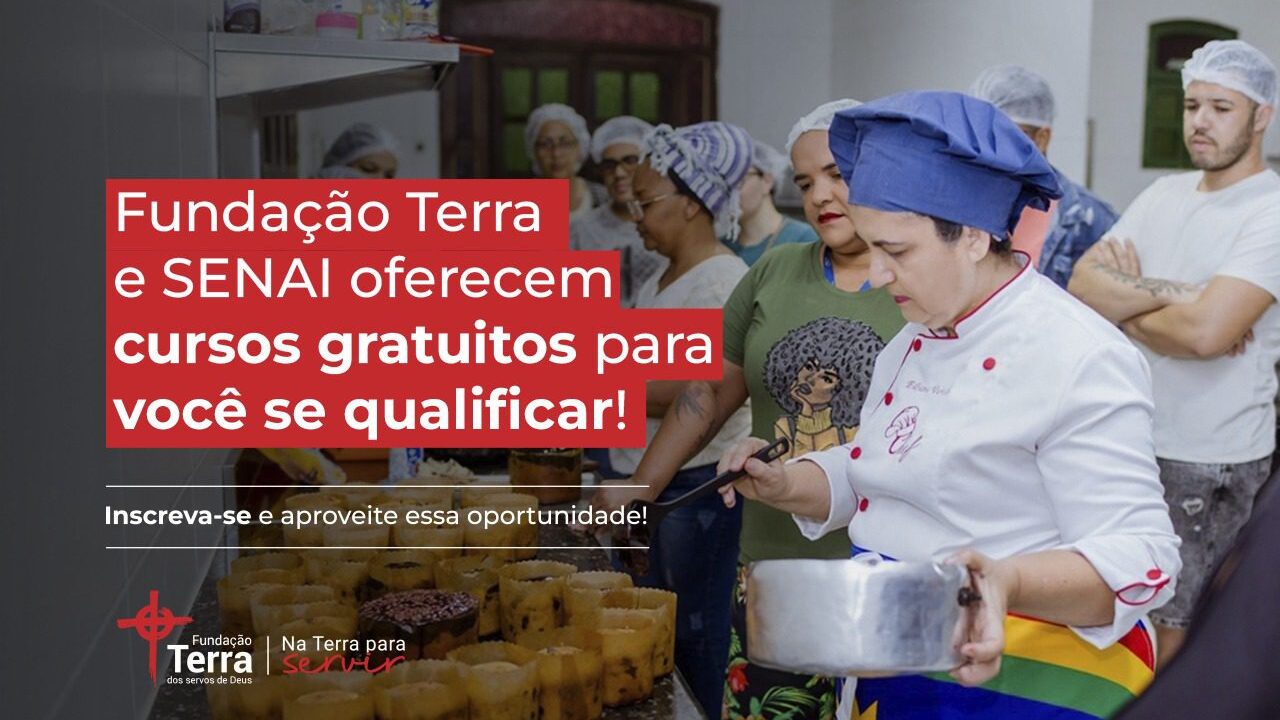 Fundação Terra e Senai oferecem cursos gratuitos em Arcoverde