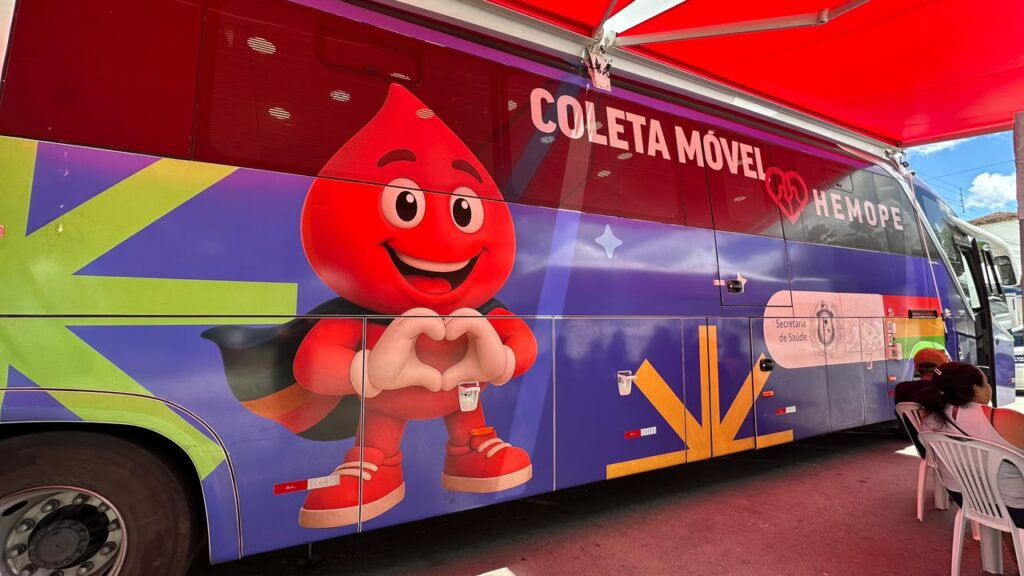Pesqueira recebe Hemope Móvel