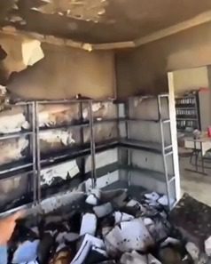 Incêndio na sede da Prefeitura de Betânia