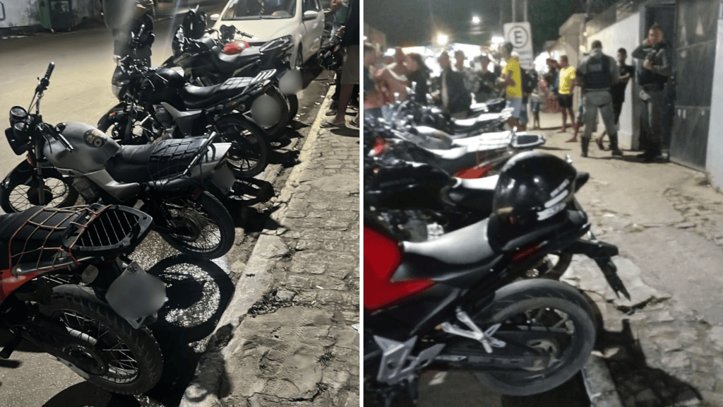 Polícia apreende motos durante carreata bolsonarista em Buíque